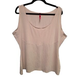 Spanx women's Thinstincts tank top shape wear 3X nude shaping smoothing base
